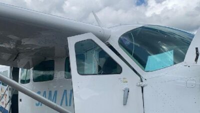 Pesawat Smart Air Milik Aviaton Cakrawala Tergelincir di Intan Jaya