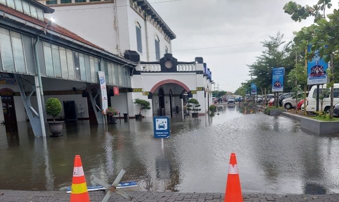 Banjir Bandang, Grobogan, Kereta Api, Banjir