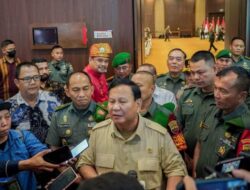 Menhan Prabowo Apresiasi Kerja Keras Babinsa di Medan