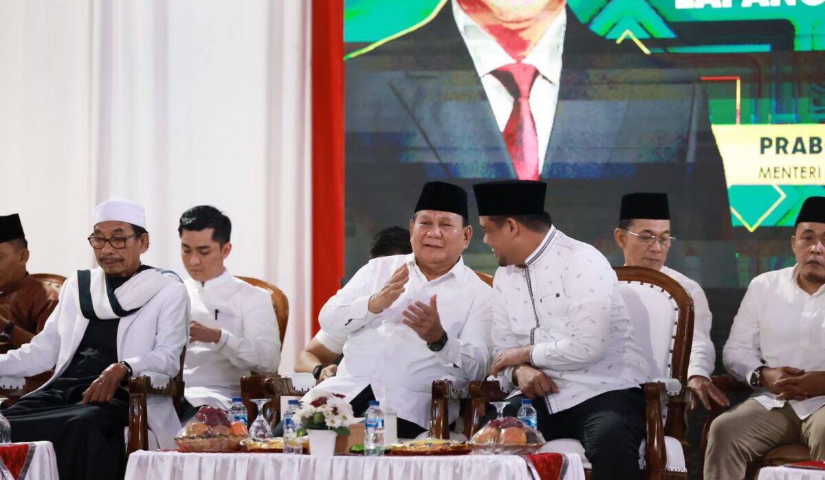 Bertemu Bobby Nasution, Prabowo Ingatkan Pentingnya Kerukunan dan Ukhuwah