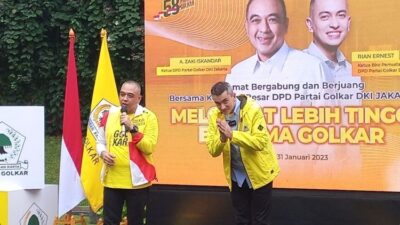 Cabut dari PSI, Rian Ernest Resmi Jadi Kader Golkar