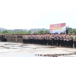 1.309 Personel Gabungan Amankan Kegiatan Presiden Jokowi di Kaltara