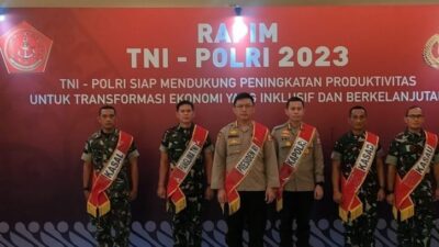 TNI-Polri Gelar Rapim Pengamanan Pemilu 2024