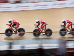 BALAP SEPEDA – Dika Alif Dhentaka Beri Kejutan di Kualifikasi Nomor Keirin Putra
