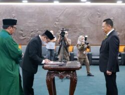 Ahmad Syaifullah Malonda Resmi Dilantik Sebagai Anggota MPR PAW dari Unsur DPD