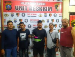 Curi Handphone, Dua Orang Pemuda Diamankan Polsek Datuk Bandar