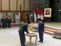 Heru Budi Lantik Joko Agus Setyono jadi Sekda DKI