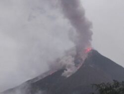 Warg Diminta Waspadai Awan Panas Gunung Karangetang