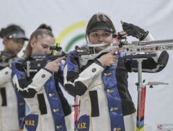 MENEMBAK – Nomor 25m Pistol Beregu Putri Indonesia Berpeluang Tambah Medali