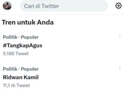 Tagar #TangkapAgus Trending 1 di Twitter, Ada Apa?