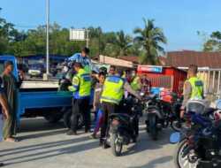 Sebanyak 22 Unit Motor Bekas Balapan Liar Diamankan Polres Kendari