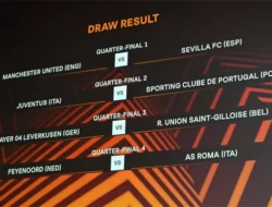 LIGA EUROPA — Manchester United Tantang Sevilla di Perempat Final