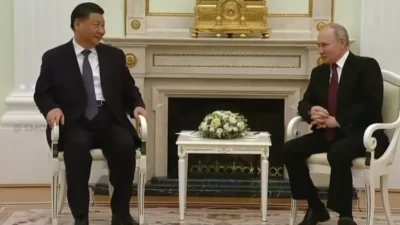 Bahas Perang Ukraina, Jinping Bertemu Putin di Moskow