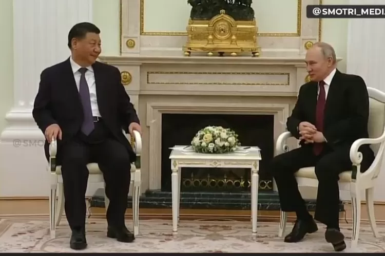 Bahas Perang Ukraina, Jinping Bertemu Putin di Moskow