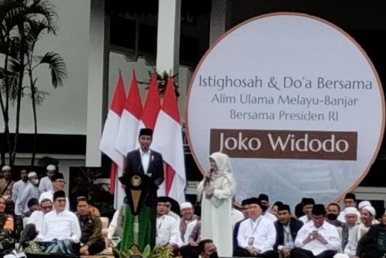 Melayu Banjar, Jokowi
