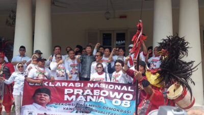 Resmi, Relawan JoMan Deklarasikan Prabowo Mania 08