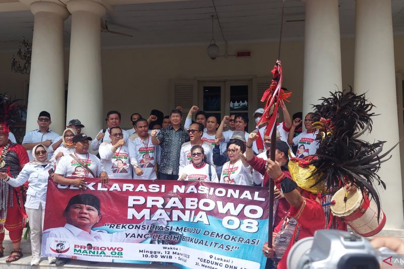 Resmi, Relawan JoMan Deklarasikan Prabowo Mania 08