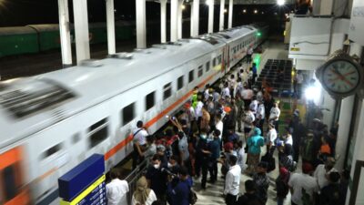 44 Ribu, KAI Daop 1 Jakarta, Mudik
