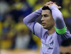 PIALA RAJA SAUDI — Ronaldo Tak Mampu Bawa Al Nassr ke Final Usai Dikalahkan Al Wehda 0-1