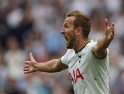 LIGA INGGRIS — Gol Harry Kane Bawa Kemenangan Tottenham Hotspur Atas Brighton