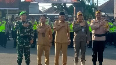 Amankan Musim Lebaran Polres Loteng  Gelar Apel Ops Ketupat Rinjani 2023