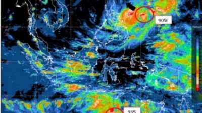Warga Bali dan NTT Diimbau Waspadai Dampak Bibit Siklon Tropis 98S
