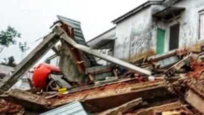 Sebanyak Tujuh Rumah di Tapteng Tertimbun Longsor