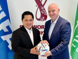Sebut Indonesia Contoh Sukses, Gianni Infantino Puji Transformasi Sepak Bola di Era Erick Thohir