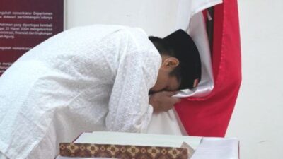 Empat Napiter di Lapas Cilacap dan Nusakambangan Ikrar Setia NKRI