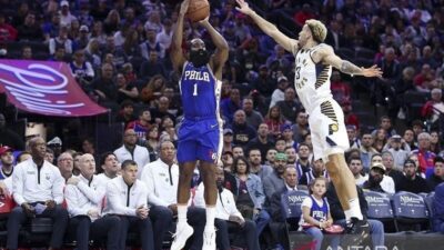 PLAYOFF NBA -- 76ers Tim Pertama Jadi Semifinalis NBA Wilayah Timur