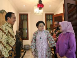 Jokowi Halal Bihalal ke Kediaman Megawati, Bahas Dinamika Politik Pasca Pencapresan Ganjar