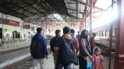 Penumpang Kereta di Daop 7 Madiun Meningkat pada Arus Balik