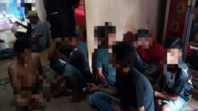 Empat Pemuda Asik Pesta Sabu, Kaget Saat Digerebek Petugas