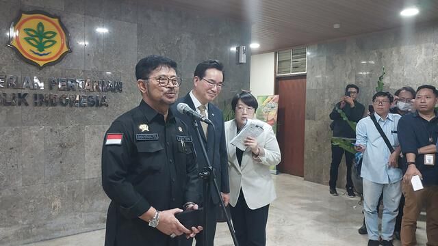 Mentan RI-Korsel Teken MoU di Bidang Pertanian
