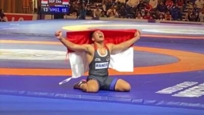 SEA GAMES 2023 -- Kalahkan Wakil Singapura, Randa Pastikan Emas Keenam dari Cabang Gulat