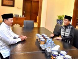 Prabowo Tegaskan Tak Ada Pembicaraan Dukung Ganjar Saat Bertemu Jokowi