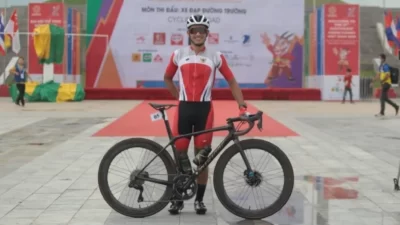 SEA GAMES 2023 — Aiman Cahyadi Sumbang Medali Perak untuk Indonesia dari Balap Sepeda