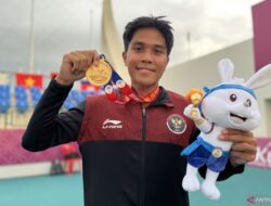 SEA GAMES 2023 — Rifqi Fitriadi Rebut Emas Tenis Tunggal Putra