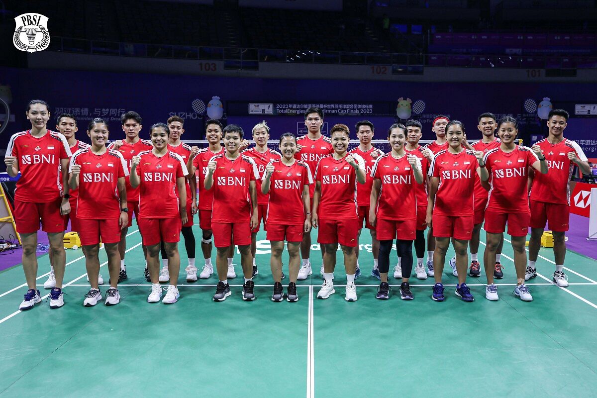 PIALA SUDIRMAN -- Hadapi China di Perempat Final, Indonesia Turunkan Formasi Terbaik