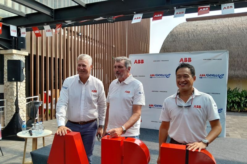FORMULA E -- Presdir ABB Berharap Jakarta E-Prix Jadi Contoh Ajang Dukung Transisi Energi