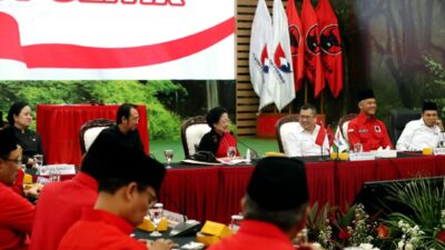 Kerjasama PDIP dan Perindo, Hasto: ‘Rajawali Jaya di Angkasa Bersama dengan Banteng’