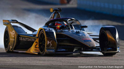 FORMULA E -- Eric Vergne Catatkan Waktu Tercepat di Sesi Latihan Bebas Kedua