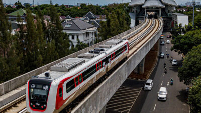 LRT Jakarta Akan Diperluas ke Utara, Jakpro Lakukan Kajian Teknis dan Ekonomi