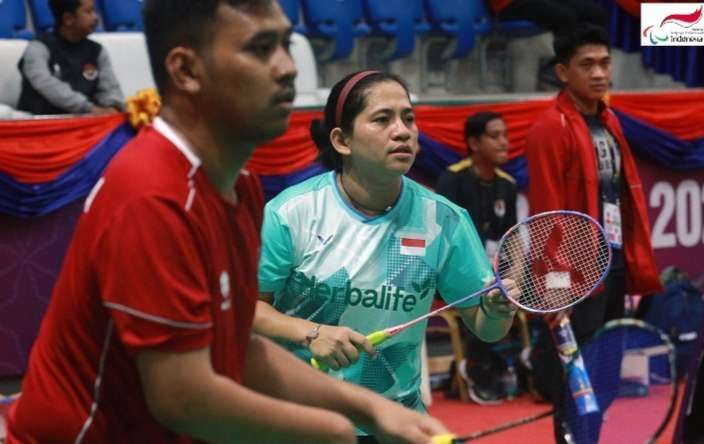 ASEAN PARA GAMES -- Medali Emas Pertama Pelecut Semangat Tim Para-bulu Tangkis