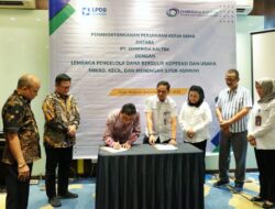 Permudah Koperasi Akses Dana Bergulir, LPDB Gandeng PT Jamkrida Kaltim