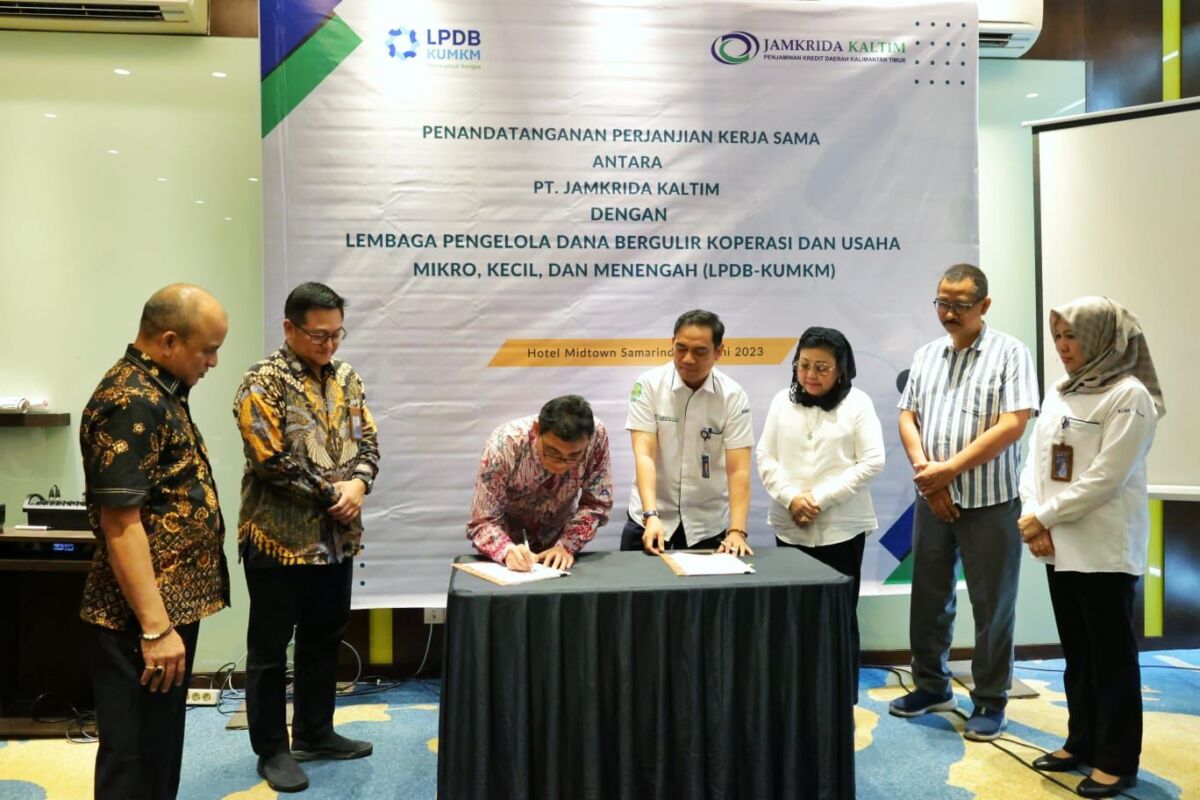Permudah Koperasi Akses Dana Bergulir, LPDB Gandeng PT Jamkrida Kaltim