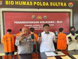 Terlibat TPPO, Lima Orang di Sultra Terancam 15 Tahun Bui