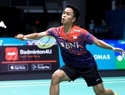 BULU TANGKIS — Menang Atas Pemain Cadangan India, Ginting Alami Kendala Berat