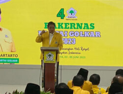 Airlangga Minta Kader Golkar Catat Sejarah Usia 60 Partai Beringin di 2024