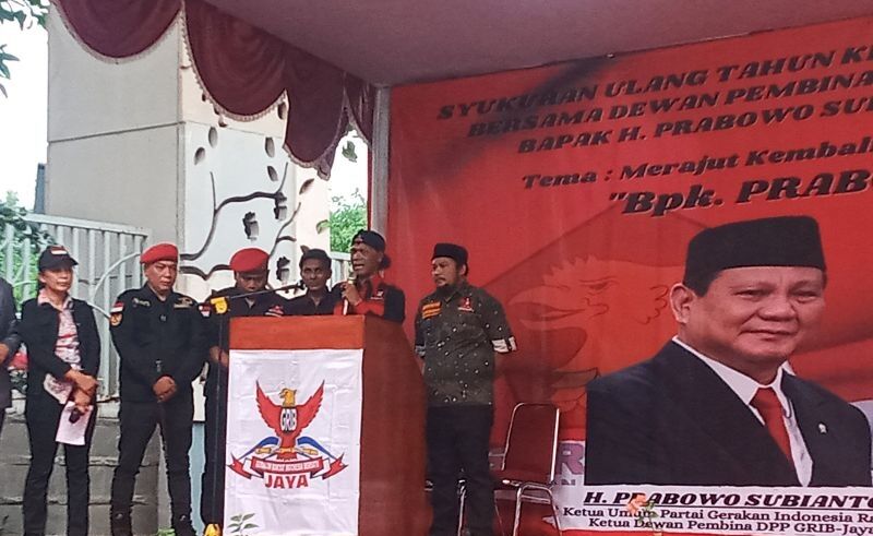 Hercules Dukung Prabowo Siapapun Cawapresnya